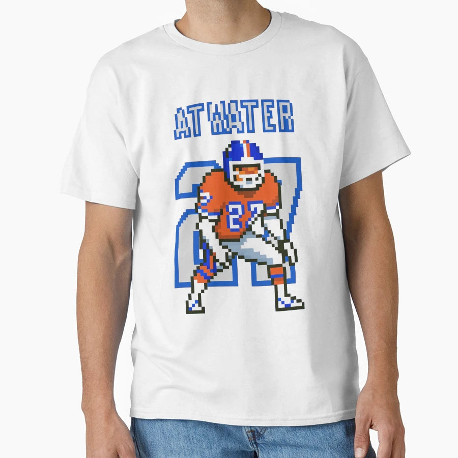 Steve Atwater 8 Bit Pixel Art T-Shirt - Custom Art Print for Adults - T-Shirt, Sweatshirt, Hoodie