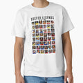 Soccer Legends T-Shirt - Trendy Graphic Men Women - T-Shirt, Sweatshirt, Hoodie