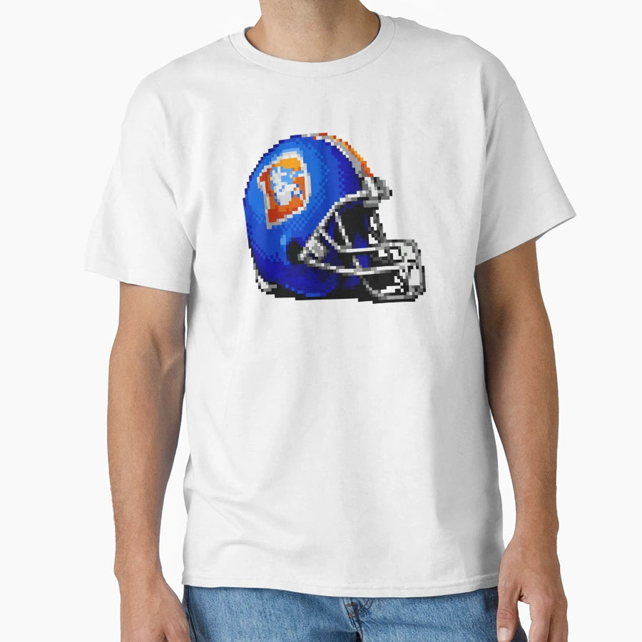 Broncos Helmet Sprite T-Shirt - Graphic Print for Adults - T-Shirt, Sweatshirt, Hoodie