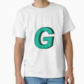 Green G T-Shirt - Minimalist Print for Adults - T-Shirt, Sweatshirt, Hoodie