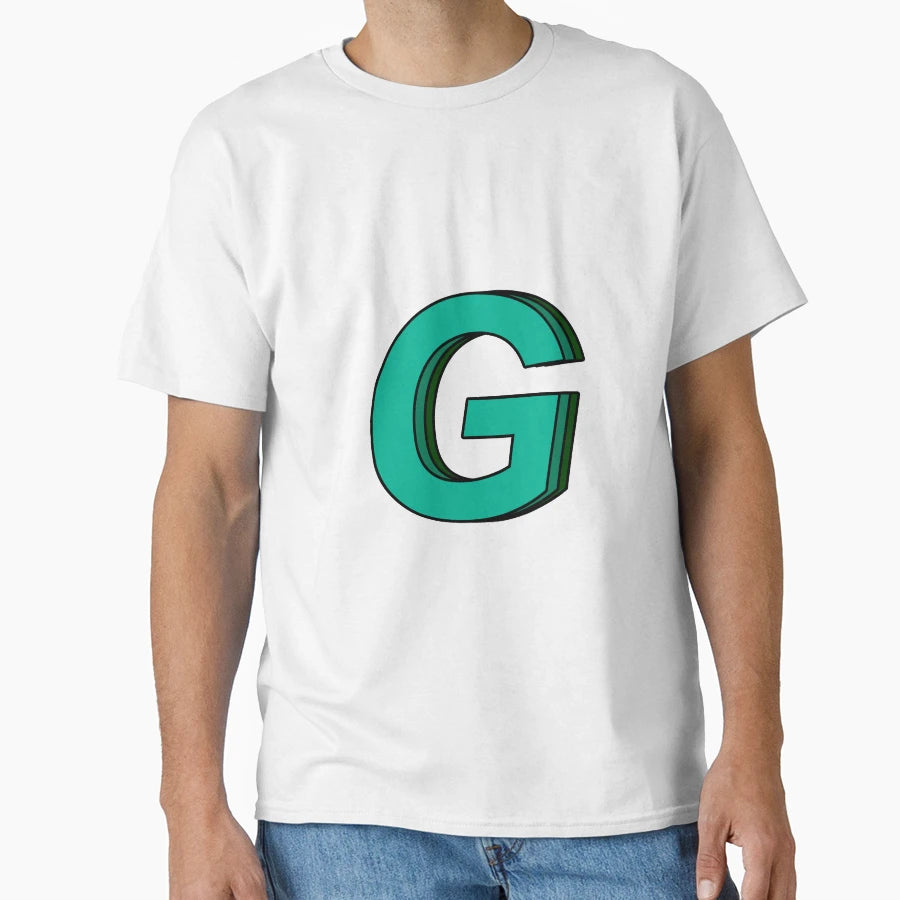 Green G T-Shirt - Minimalist Print for Adults - T-Shirt, Sweatshirt, Hoodie