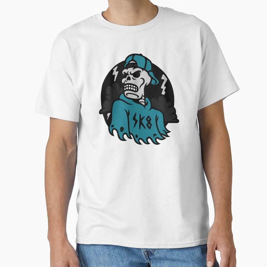 Skater T-Shirt - Custom Art Print Men Women - T-Shirt, Sweatshirt, Hoodie