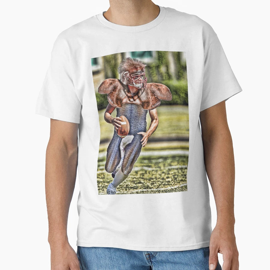 Furry Football T-Shirt - Trendy Graphic Men Women - T-Shirt, Sweatshirt, Hoodie