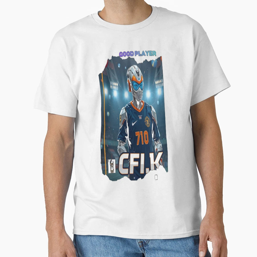 Cfi K Good Player Rapper Music Vedio Clip T-Shirt - Unique Graphic Unisex - T-Shirt, Sweatshirt, Hoodie