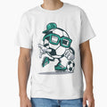 Soccer Cartoon T-Shirt - Minimalist Print for Adults - T-Shirt, Sweatshirt, Hoodie