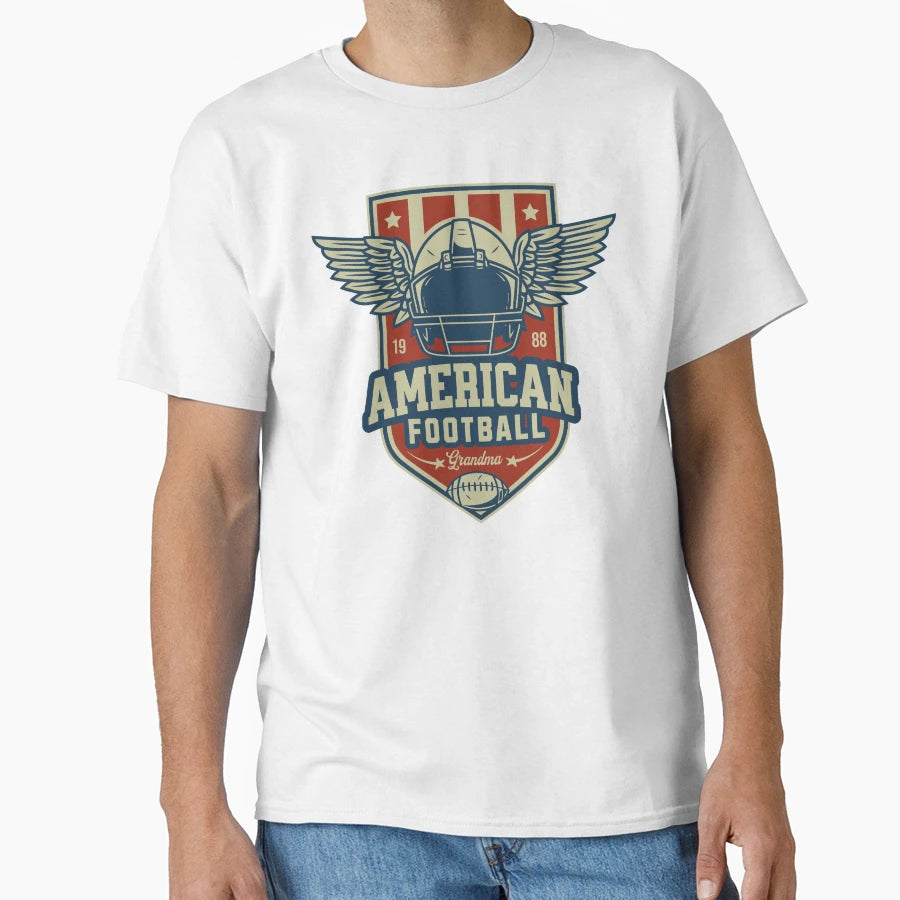American Football Grandma T-Shirt - Fun Novelty Design Men Women - T-Shirt, Sweatshirt, Hoodie