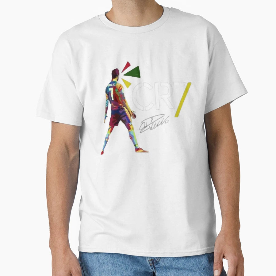 Cr7 Cristiano Ronaldo Signature T-Shirt - Trendy Graphic for Adults - T-Shirt, Sweatshirt, Hoodie