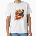 Blazing Football Impact American T-Shirt - Graphic Print for Adults - T-Shirt, Sweatshirt, Hoodie