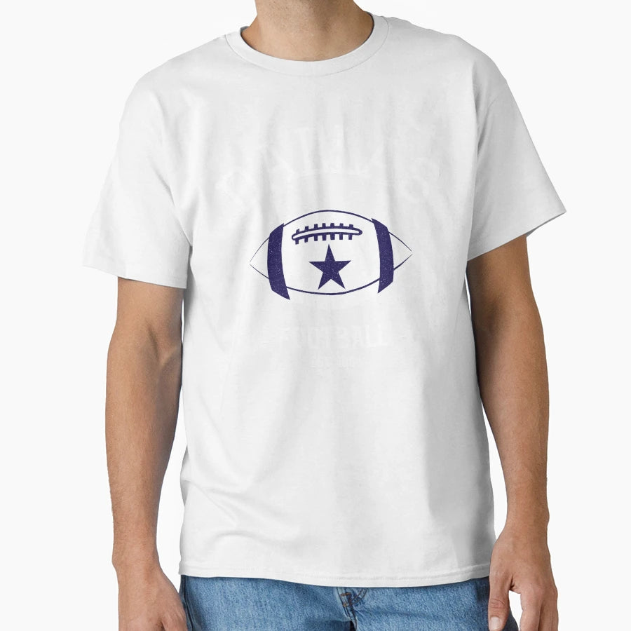 Dallas Football Sports Team Gift T-Shirt - Casual Everyday Wear Men Women - T-Shirt, Sweatshirt, Hoodie