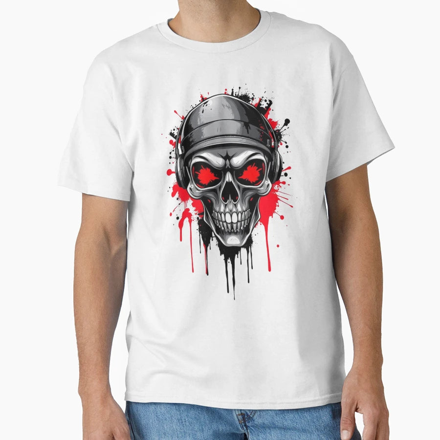 Graffiti Dj Skull T-Shirt - Trendy Graphic Unisex - T-Shirt, Sweatshirt, Hoodie