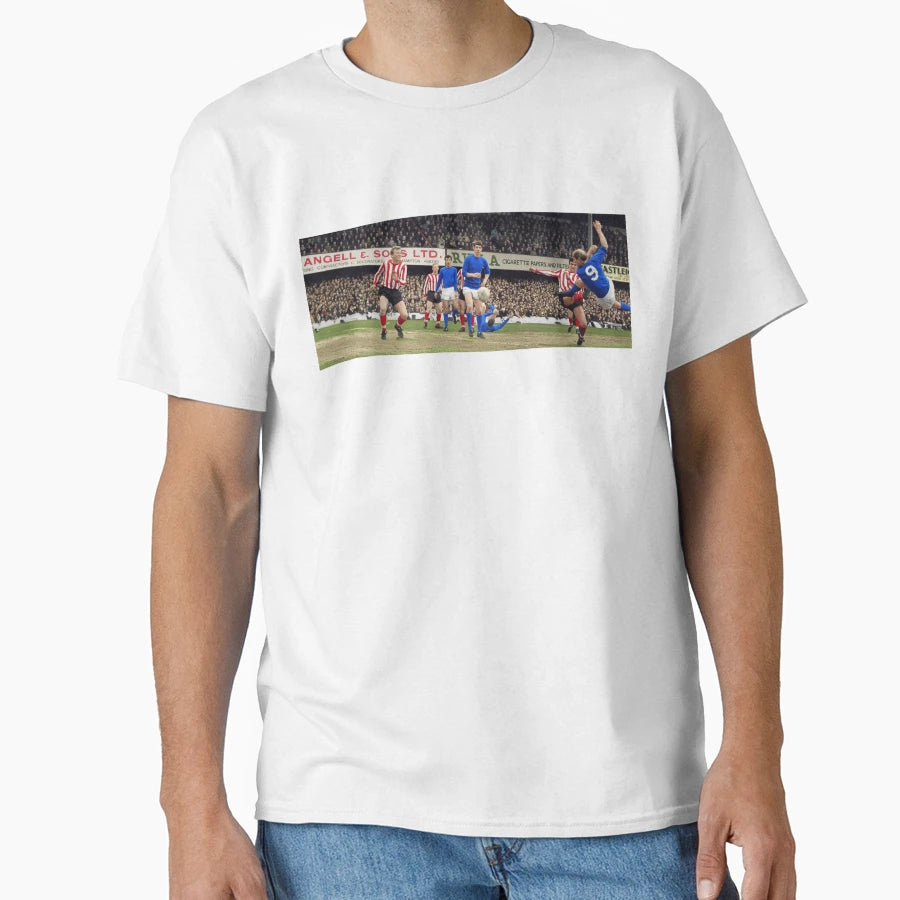Bobby And Bicycle Kick T-Shirt - Custom Art Print Unisex - T-Shirt, Sweatshirt, Hoodie