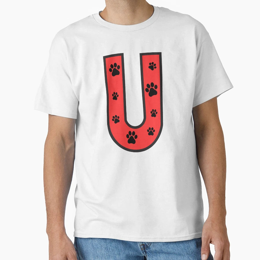 Paw Alphabet T-Shirt - Novelty Apparel Men Women - T-Shirt, Sweatshirt, Hoodie