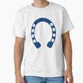 Blue Horseshoe T-Shirt - Custom Art Print for Adults - T-Shirt, Sweatshirt, Hoodie