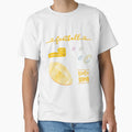 Yellow Watercolor Football Pack T-Shirt - Graphic Print for Adults - T-Shirt, Sweatshirt, Hoodie