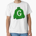 Letter T-Shirt - Casual Everyday Wear for Adults - T-Shirt, Sweatshirt, Hoodie