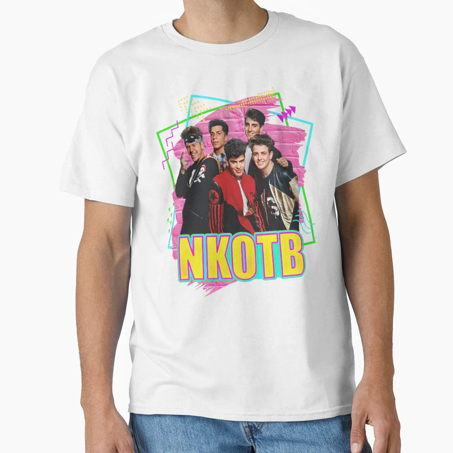 Nkotb Neon T-Shirt - Casual Everyday Wear Unisex - T-Shirt, Sweatshirt, Hoodie