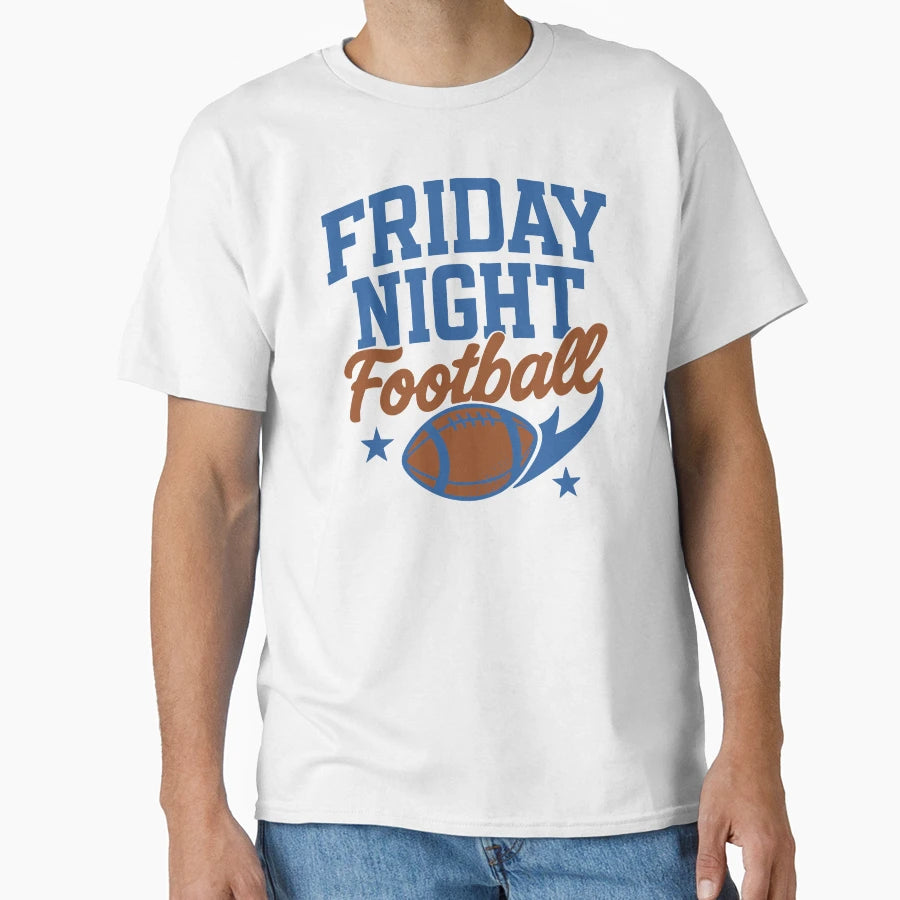 Friday Night Football Gridiron T-Shirt - Custom Art Print Unisex - T-Shirt, Sweatshirt, Hoodie