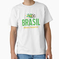 Brasil Football Soccer T-Shirt - Custom Art Print for Adults - T-Shirt, Sweatshirt, Hoodie