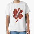 Football Clover Patrick Day T-Shirt - Graphic Print Unisex - T-Shirt, Sweatshirt, Hoodie