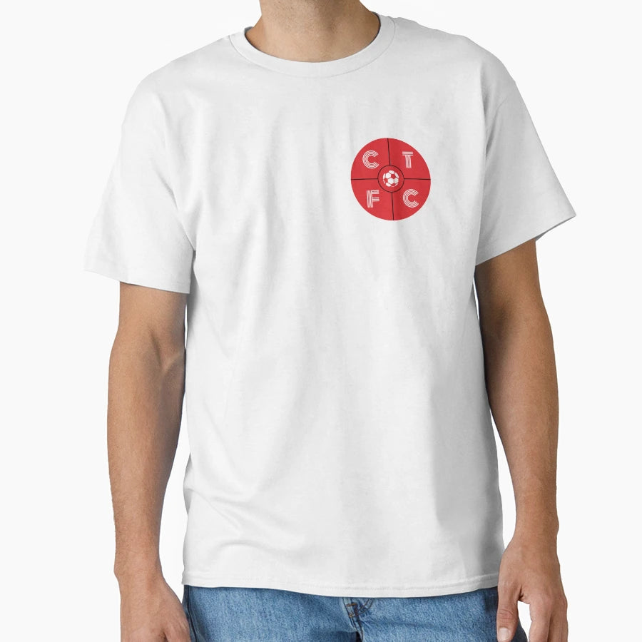 Cheltenham Town Ctfc Circle Minimalist T-Shirt - Streetwear Style Unisex - T-Shirt, Sweatshirt, Hoodie