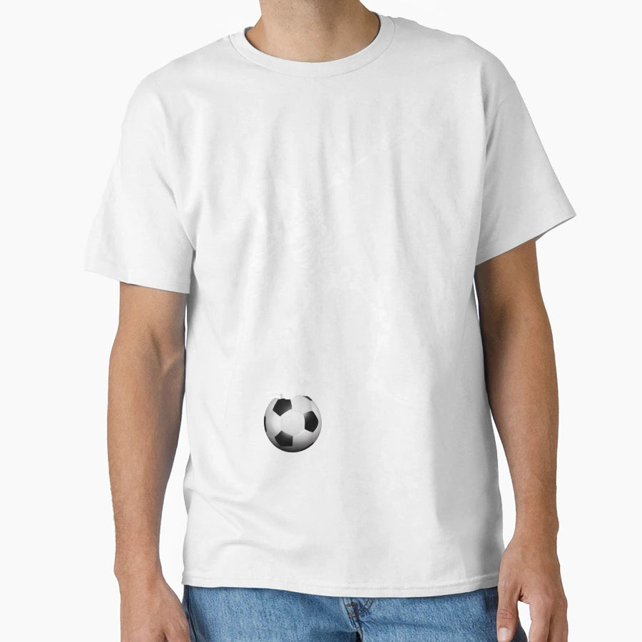Skeleton Footballer T-Shirt - Aesthetic Graphic Men Women - T-Shirt, Sweatshirt, Hoodie