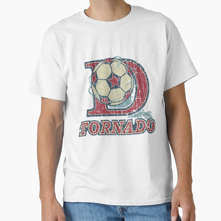 Dallas Tornado Soccer 1967 T-Shirt - Custom Art Print for Adults - T-Shirt, Sweatshirt, Hoodie