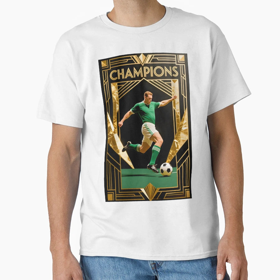 Champions Glory Soccer Legend T-Shirt - Trendy Graphic Men Women - T-Shirt, Sweatshirt, Hoodie