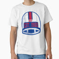 Buffalo Throwback Football Helmet T-Shirt - Aesthetic Graphic for Adults - T-Shirt, Sweatshirt, Hoodie