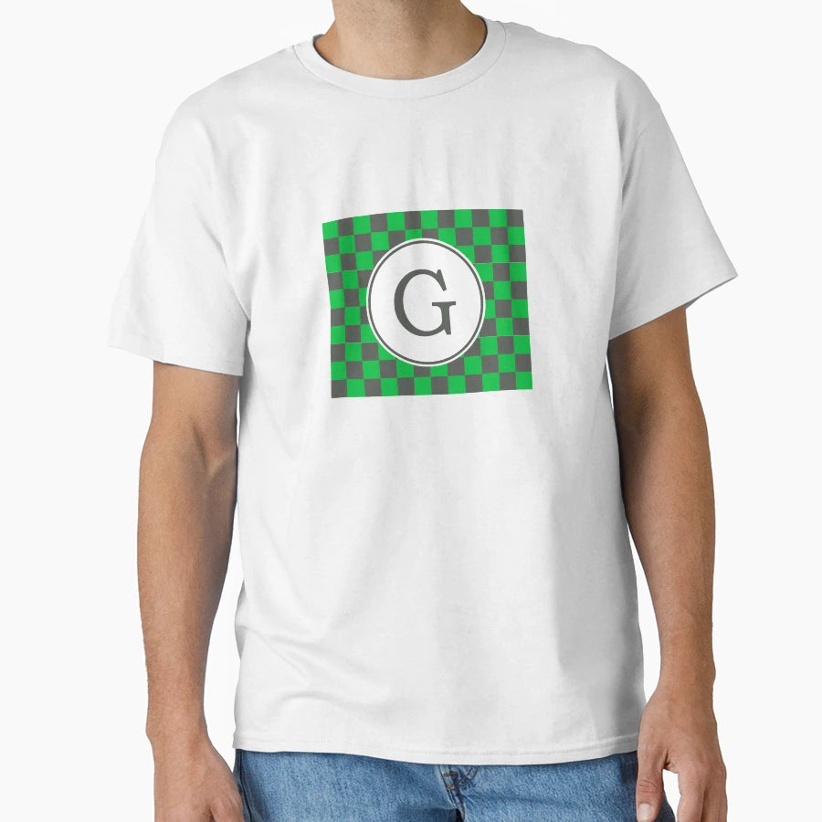G Checkard Ii T-Shirt - Unique Graphic for Adults - T-Shirt, Sweatshirt, Hoodie