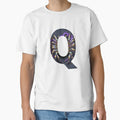 My Name Starts Q 1 Q Alphabet Spider T-Shirt - Unique Graphic Unisex - T-Shirt, Sweatshirt, Hoodie