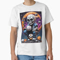 Skull 95 T-Shirt - Custom Art Print Unisex - T-Shirt, Sweatshirt, Hoodie