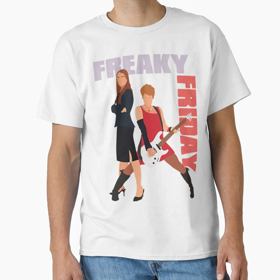 Freaky Friday Movie Switch Day Rocker T-Shirt - Graphic Print Men Women - T-Shirt, Sweatshirt, Hoodie