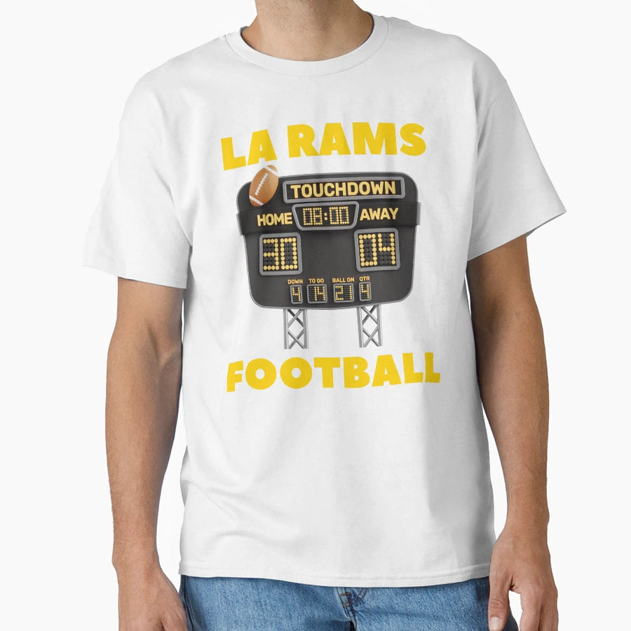 Whose House Rams House Los Angeles T-Shirt - Custom Art Print Men Women - T-Shirt, Sweatshirt, Hoodie