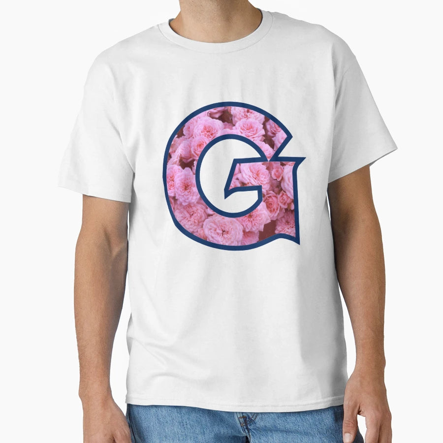 Floral Georgetown T-Shirt - Fun Novelty Design for Adults - T-Shirt, Sweatshirt, Hoodie