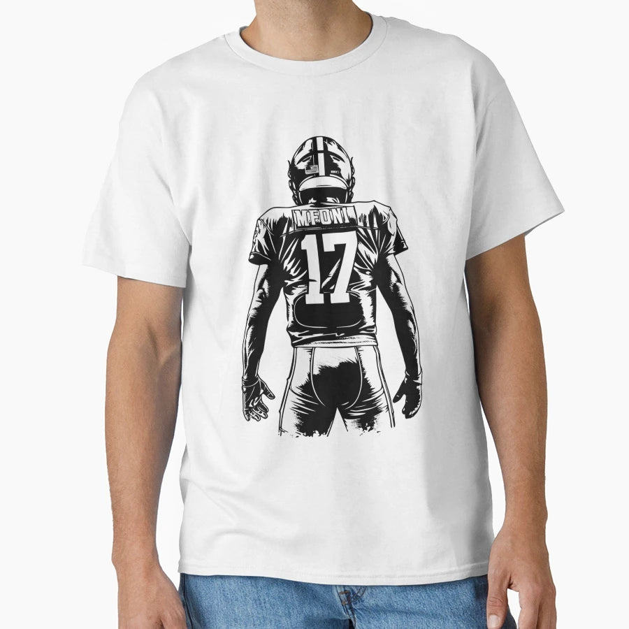 American Football Player T-Shirt - Streetwear Style Unisex - T-Shirt, Sweatshirt, Hoodie