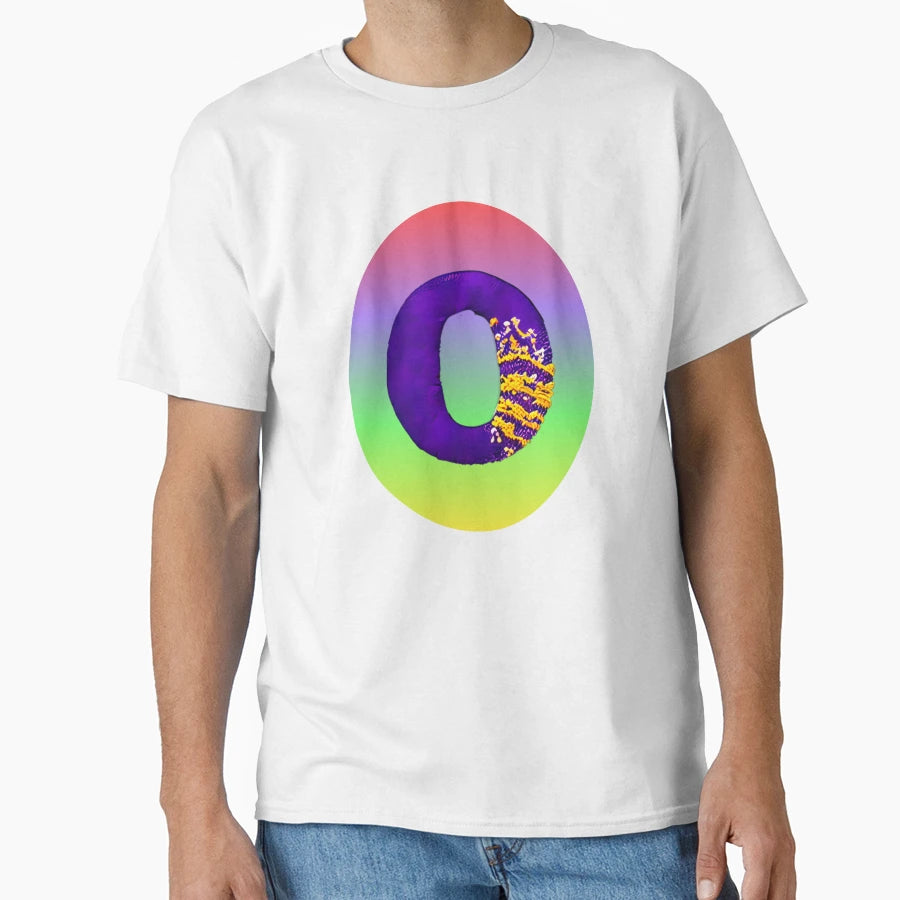 Letter O Monogram 2 Typography T-Shirt - Custom Art Print for Adults - T-Shirt, Sweatshirt, Hoodie