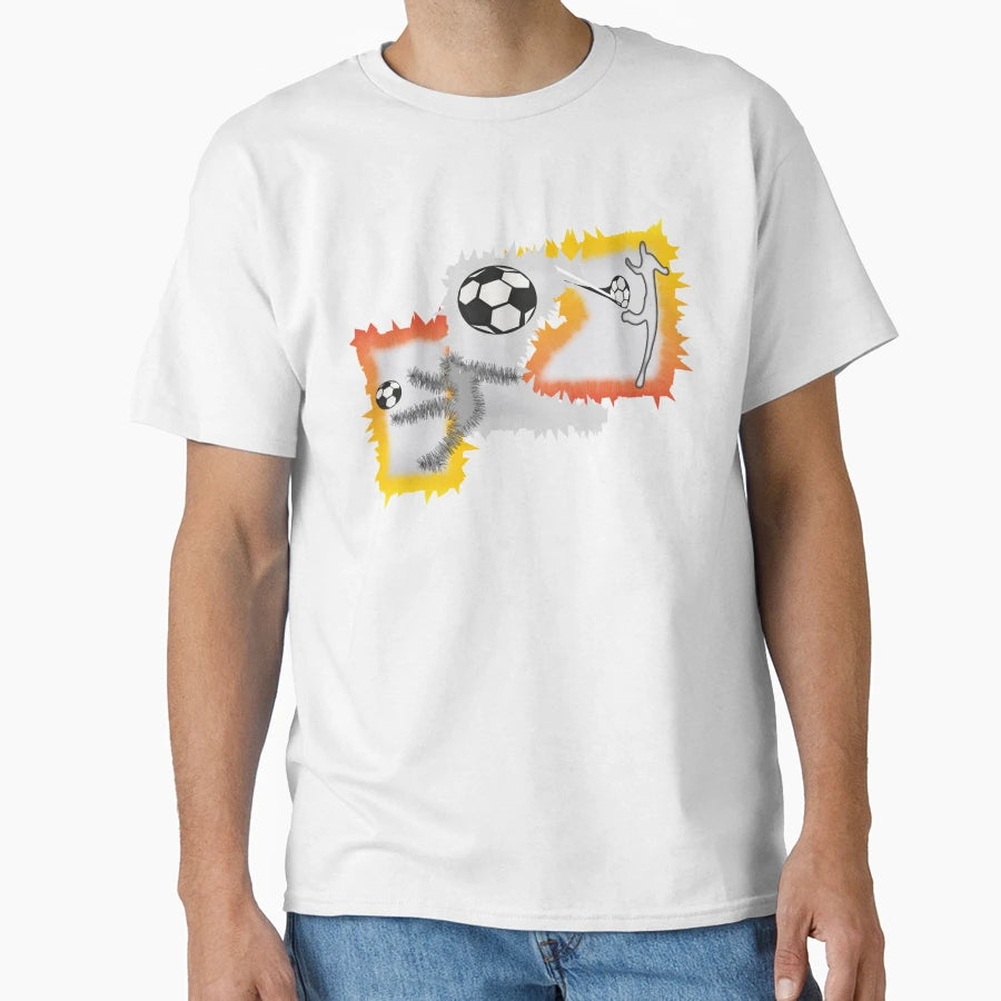 Football Player Football Footballer T-Shirt - Casual Everyday Wear Unisex - T-Shirt, Sweatshirt, Hoodie