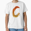 Letter C Initials T-Shirt - Streetwear Style for Adults - T-Shirt, Sweatshirt, Hoodie
