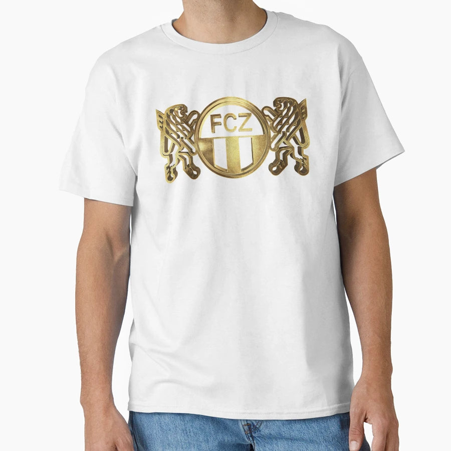 Golden Zurich Football Casuals Ultras T-Shirt - Graphic Print Unisex - T-Shirt, Sweatshirt, Hoodie
