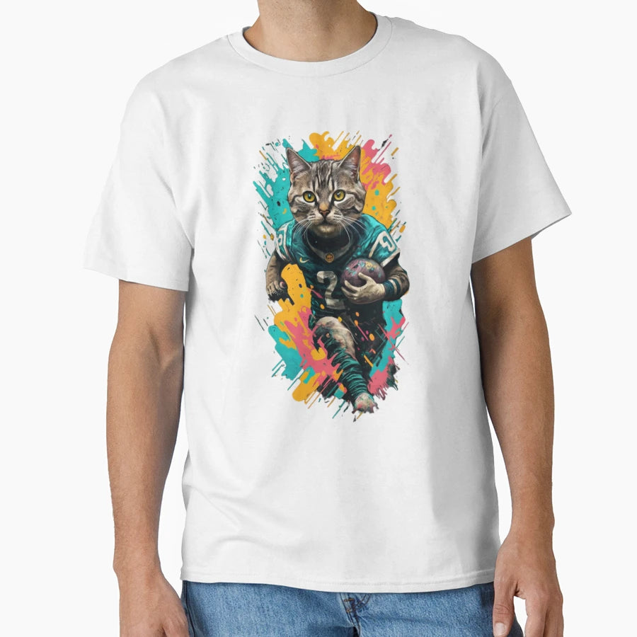 Football Player T-Shirt - Unique Graphic Men Women - T-Shirt, Sweatshirt, Hoodie