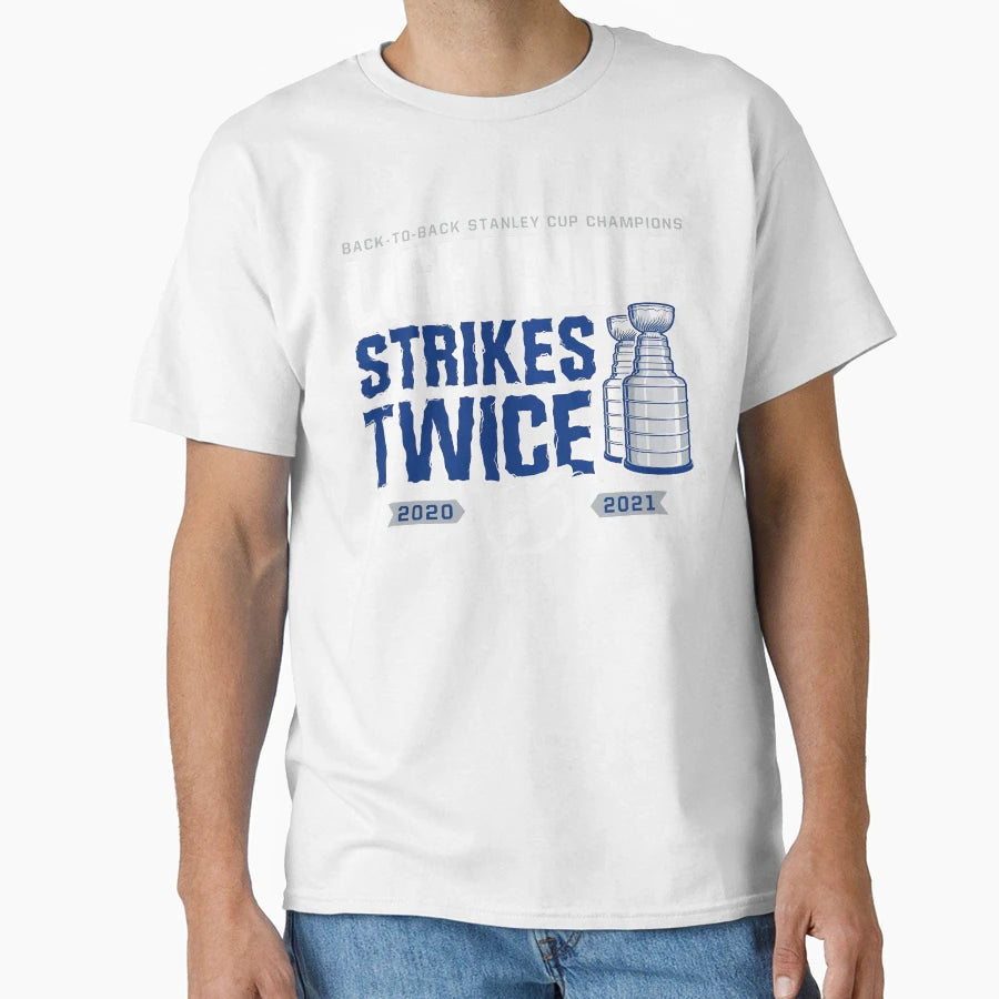 Lightning Strikes Twice T-Shirt - Casual Everyday Wear for Adults - T-Shirt, Sweatshirt, Hoodie