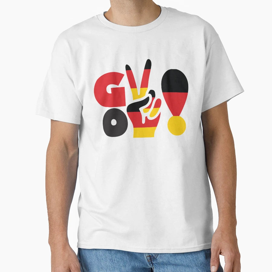 German Deutschland Pride Theme T-Shirt - Streetwear Style for Adults - T-Shirt, Sweatshirt, Hoodie