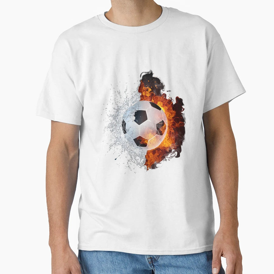 Soccer Ball T-Shirt - Fun Novelty Design Men Women - T-Shirt, Sweatshirt, Hoodie