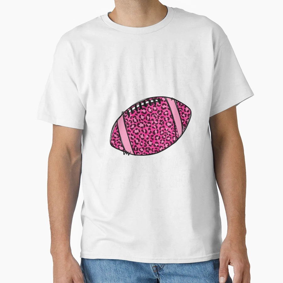 Im Just Here Commercials Snacks T-Shirt - Casual Everyday Wear for Adults - T-Shirt, Sweatshirt, Hoodie