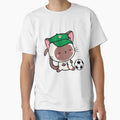 Soccer Player White Cat T-Shirt - Custom Art Print Unisex - T-Shirt, Sweatshirt, Hoodie