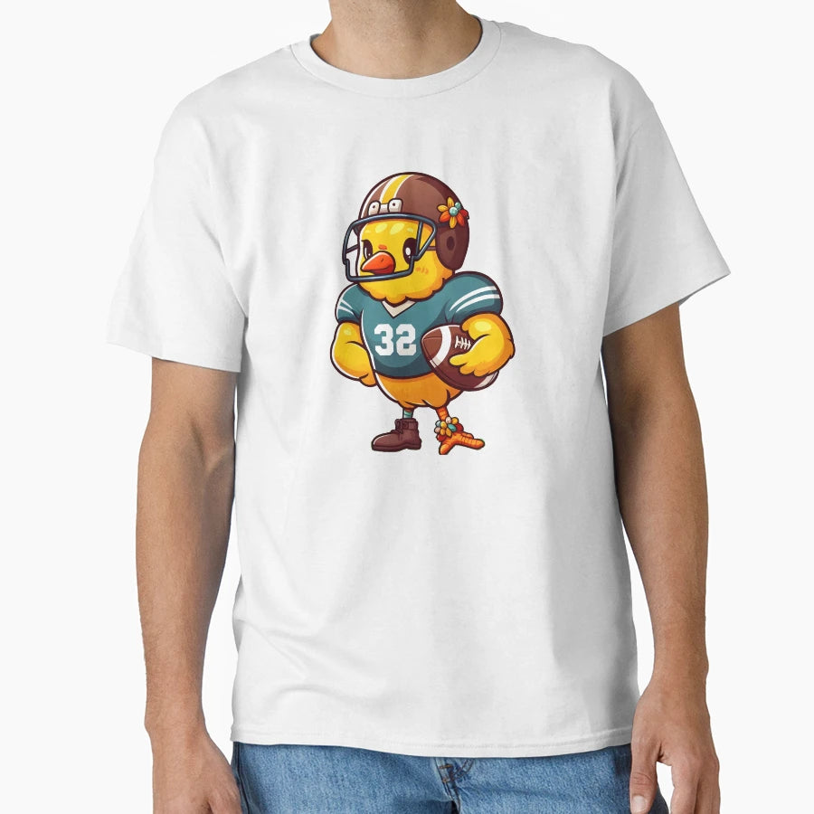 Thanksgiving Football Turkey T-Shirt - Graphic Print Men Women - T-Shirt, Sweatshirt, Hoodie