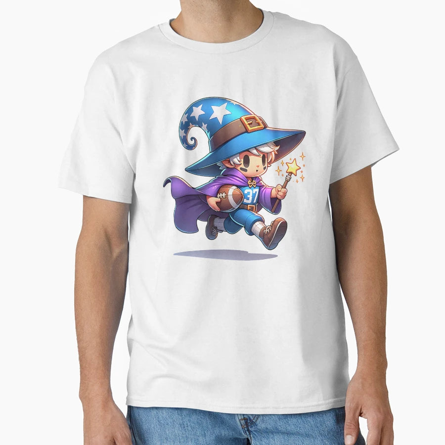 Fantay Football Wizard T-Shirt - Custom Art Print Men Women - T-Shirt, Sweatshirt, Hoodie
