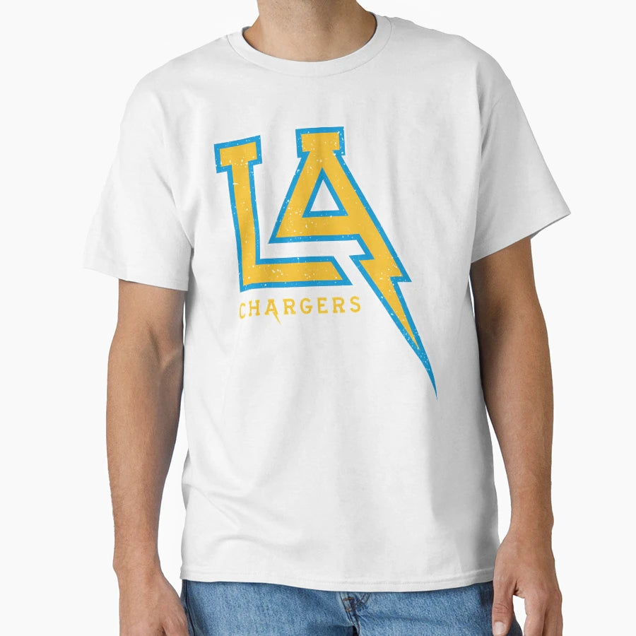 Los Angeles Chargers Dam Good Game T-Shirt - Custom Art Print for Adults - T-Shirt, Sweatshirt, Hoodie