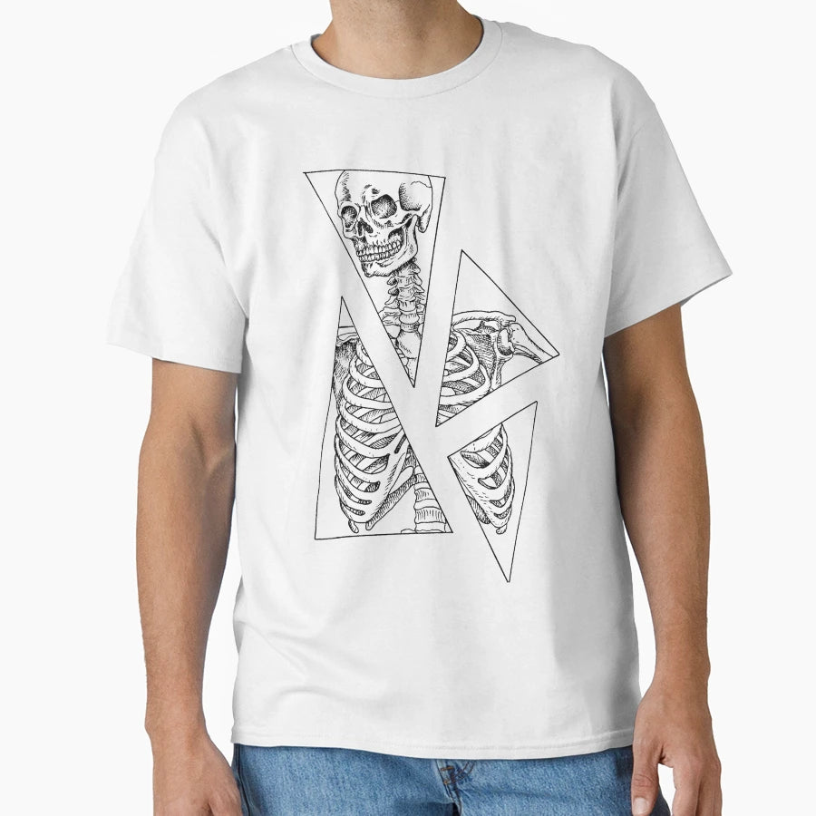 Skeleton Puzzle Black T-Shirt - Streetwear Style for Adults - T-Shirt, Sweatshirt, Hoodie