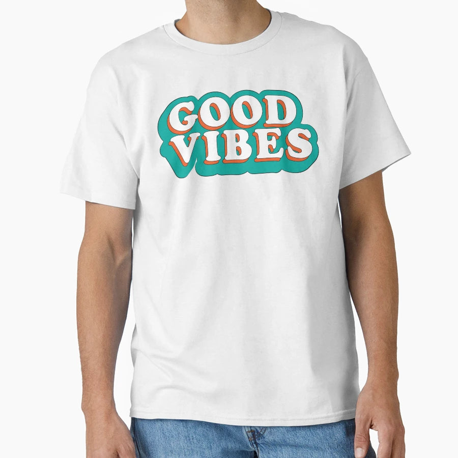 Good Vibes T-Shirt - Custom Art Print for Adults - T-Shirt, Sweatshirt, Hoodie